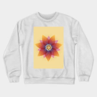 Flower Decorative Crewneck Sweatshirt